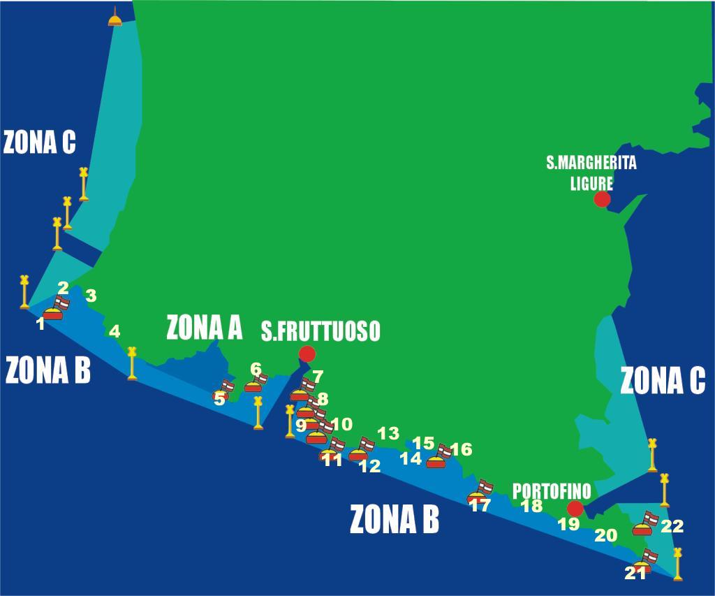 Mappa Parco Marino
